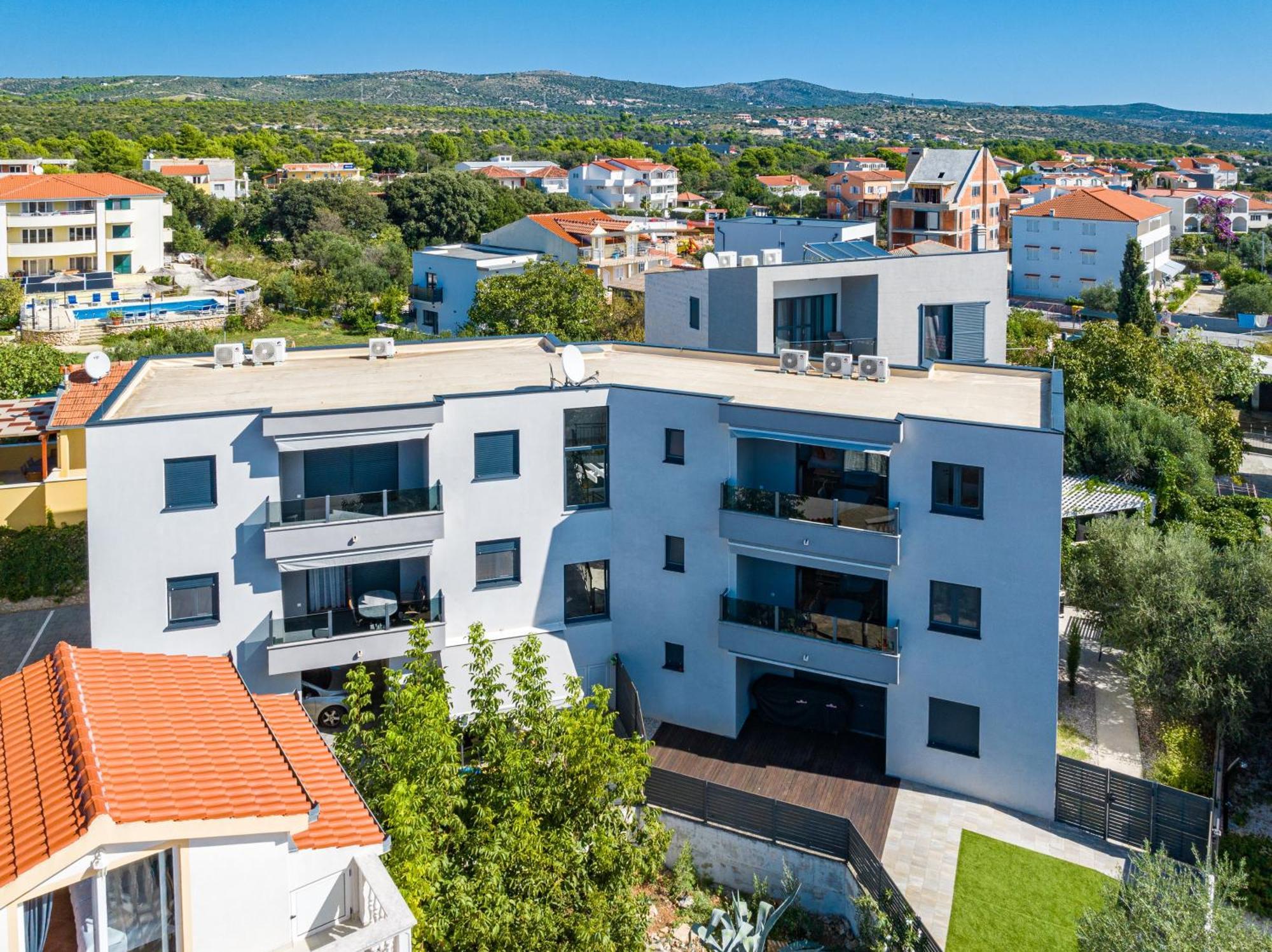 Apartments Boomerang Rogoznica  Bagian luar foto